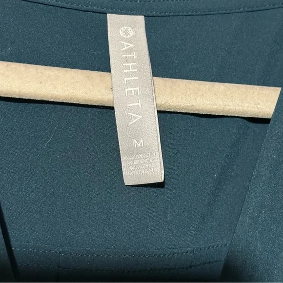 Athleta Marlow Maxi Dress M in Oceanic Teal - Picture 3 of 6